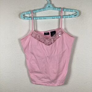 Bailey's Point Womens Shirt Sz L Large Tank Top Sleeveless Pink Excellent